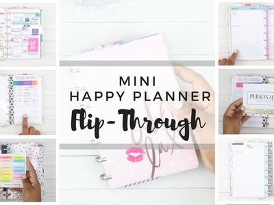 FLIP-THROUGH Of My Mini Happy Planner! | At Home With Quita