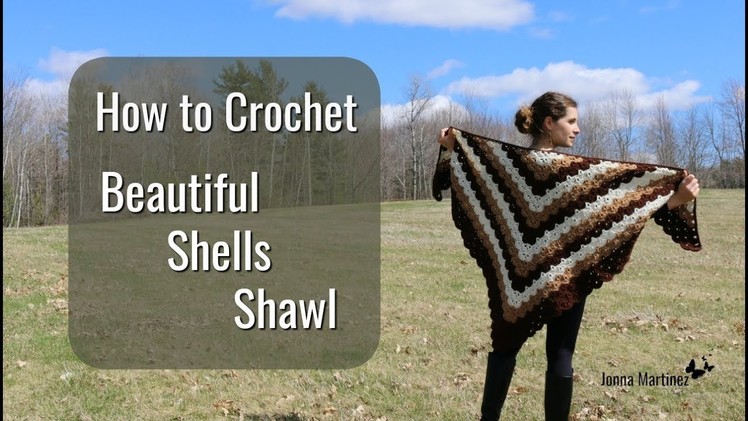 How To Crochet A Beautiful Shells Shawl