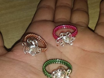 How to make a ring with wire very easy
