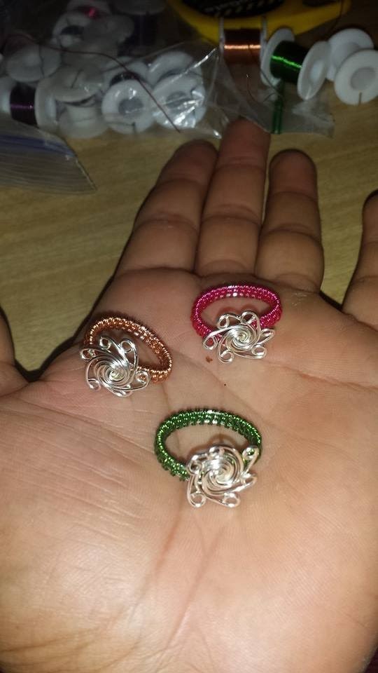 How to make a ring with wire very easy