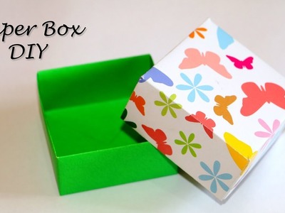 How To Make Paper Box | DIY Gift Box | EASY Paper Craft Ideas