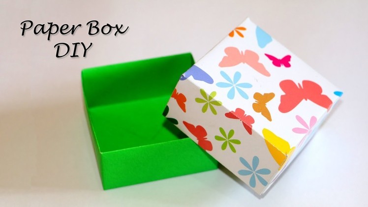 How To Make Paper Box | DIY Gift Box | EASY Paper Craft Ideas