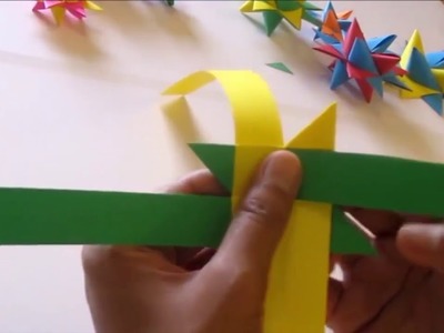 How to make simple & easy paper star | Paper Craft Ideas, Videos & Tutorials