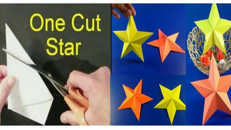 How to make simple & easy paper star | DIY Paper Craft Ideas