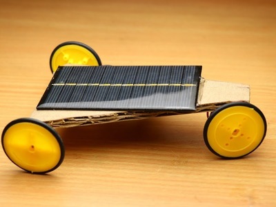 How To Make Solar Car at Home Easy - Free Energy Car