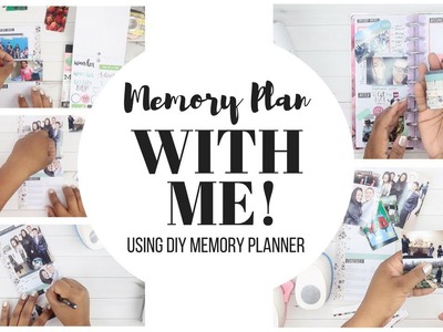 MEMORY PLAN With Me! Using DIY Planner