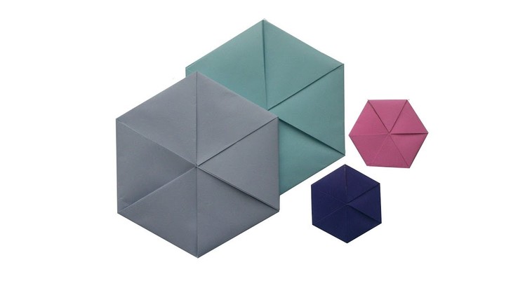 Origami Hexagon Tutorial