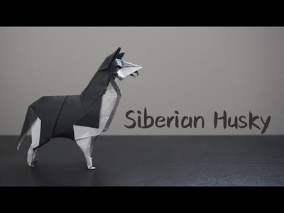 Origami Tutorial: Siberian Husky (Kawahata Fumiaki)｜Hello Malinda