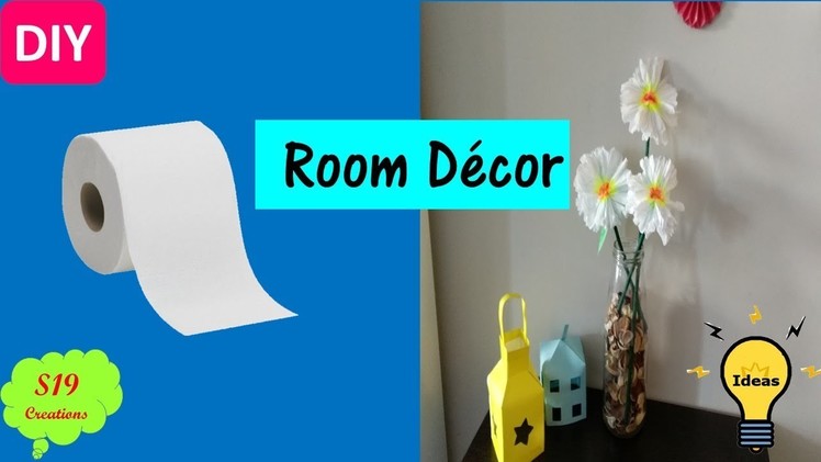 Paper crafts | tissue paper flowers | best out of waste ideas | diy arts and crafts | diy home decor