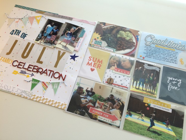Scrapbooking for Mortals Tutorial #4: Two-Page Layout Alternative