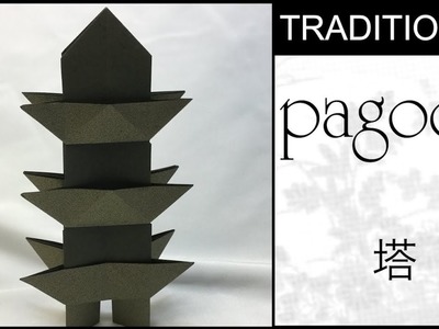 Traditional Origami Pagoda Tutorial