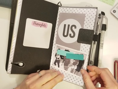 Traveler's Notebook Planner & Wallet - Feb '18 - Foxy Fix No 6 Standard Size