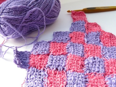 Tunisian Patchwork - How to Crochet