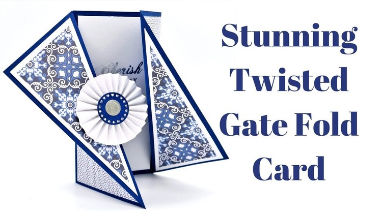 Twisted Gate Fold Card