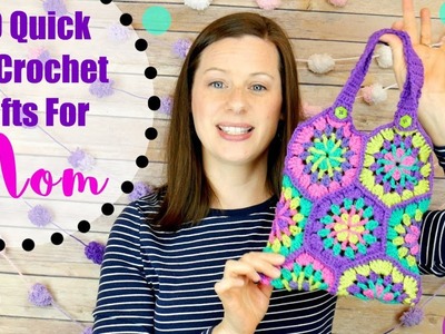 10 Quick To Crochet Gifts For Mom!