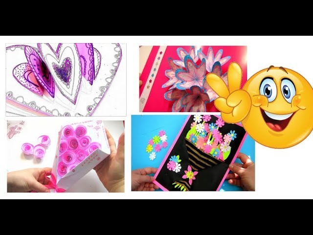5 Special 3D ❤️ Pop Up Card. DIY Mothers Day Cards Ideas | Mothers Day Gift 2018