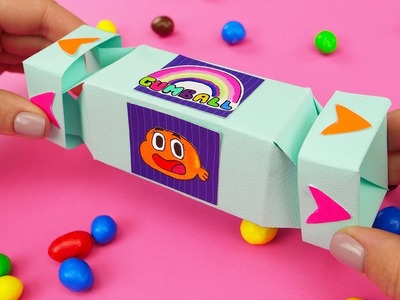 Amazing World Of Gumball Gift Box DIY | Paper Candy Holder |Gift Box Idea For Kids