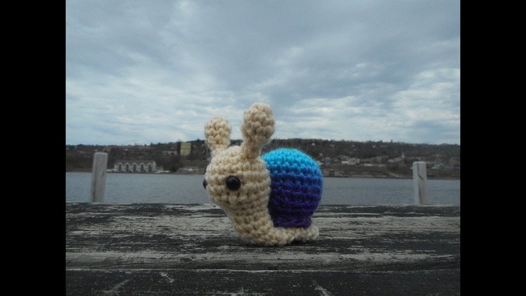 Amigurumi Crochet Snail Tutorial