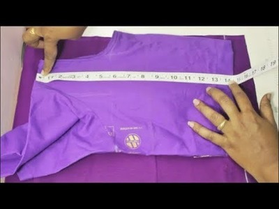 Blouse Cutting & Stitching With Measurement Blouse Tamil (DIY)
