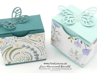 Bold Butterfly Box Tutorial using Stampin' Up! Delightful Daisy