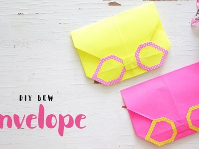 Bow Envelope | Mothers Day Craft Ideas | Paper Craft