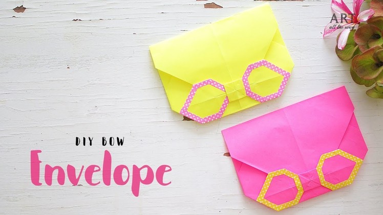 Bow Envelope | Mothers Day Craft Ideas | Paper Craft