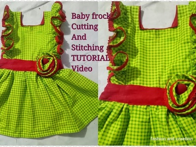 Casual dresses.how to make baby frock.beautiful baby frock.casual baby frock.simple baby frock