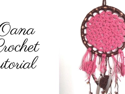 Crochet flower of life wall pending by Oana