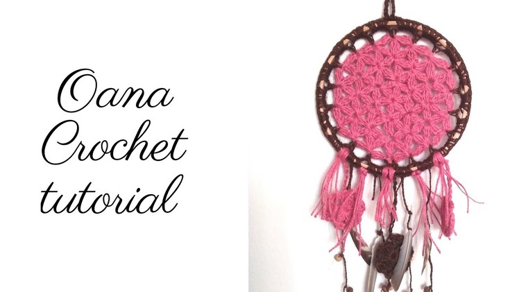 Crochet flower of life wall pending by Oana