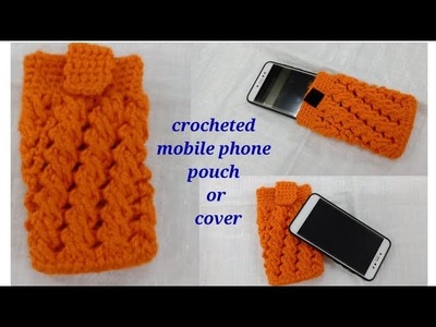 Crochet mobile pouch easy step wise procedure