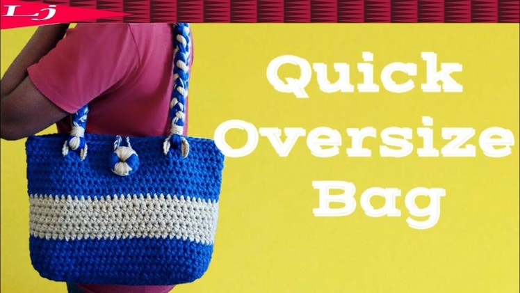 Crochet Purse Tutorial (2018) Large Crochet Bag