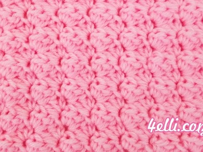 Crochet Sedge Stitch Tutorial (EN)