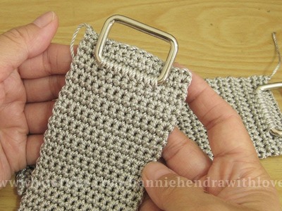 Crochet || Tutorial Memasang Ring Tali Pada Rajutan