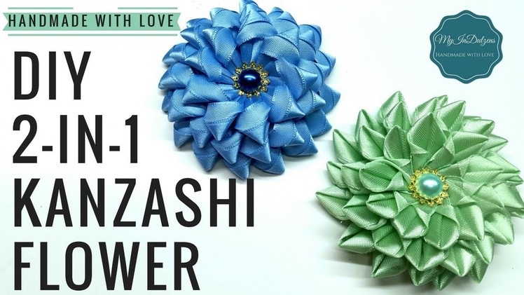 D.I.Y. 2-in-1 Kanzashi Flower | MyInDulzens