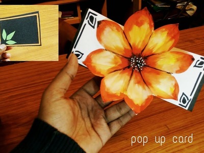 DIY 3D small flower POP UP card Crafts-Handmade Craft- Mother’s Day card!