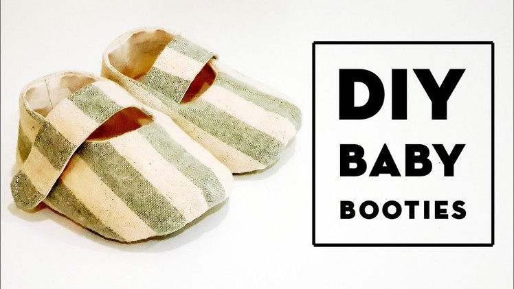Diy Baby Booties | Free Pattern & Tutorial | 这款婴儿鞋男女都适合喔❤❤