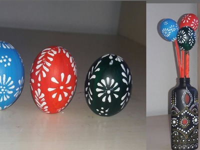 DIY EGG Art tutorial.Painting on EGG Shell.Best Out of Waste.Egg Shell Craft.Egg Shell painting
