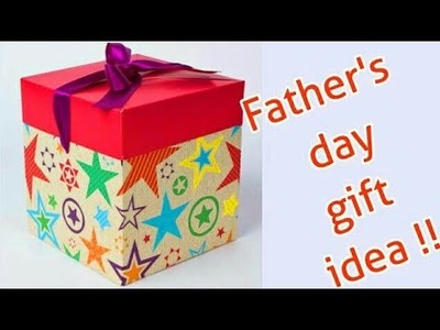 DIY FATHER'S DAY gift idea -  EASY CRAFT IDEAS | handmade gift - cool and creative crafts