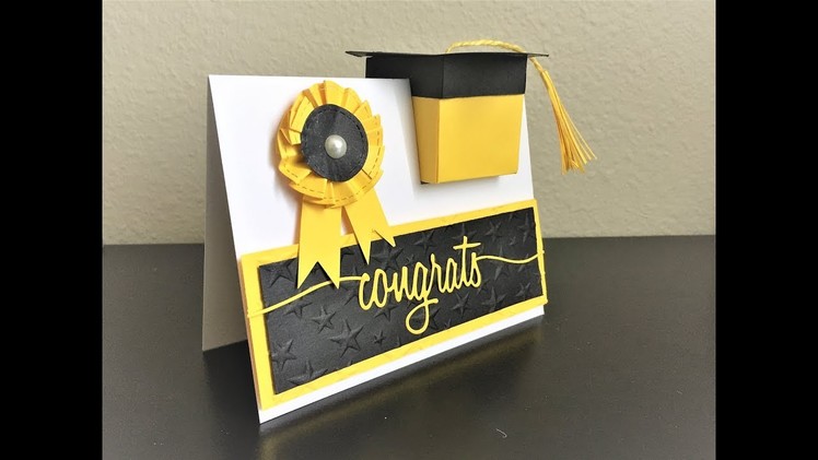 DIY |  Graduation Card | Box In a Card | Congrats Card | Handmade