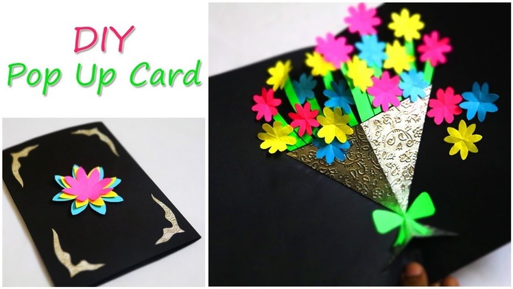 DIY Greetings Card | Flower Bouquet Pop Up Card | Mother's Day Card