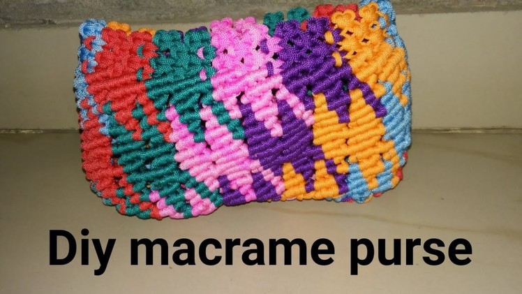 Diy how to make macrame purse # design 24
