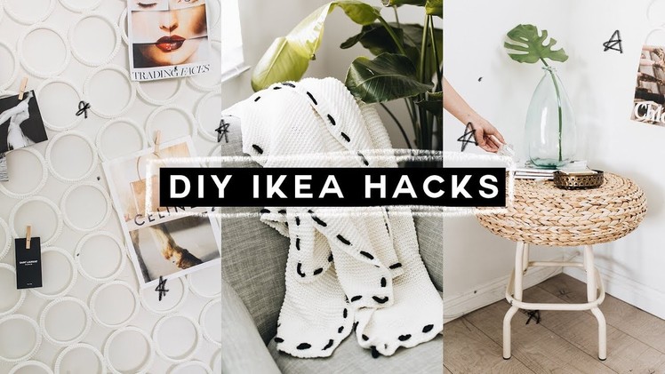 DIY IKEA HACKS - Super Affordable, Minimal + EASY! (2018). Lone Fox