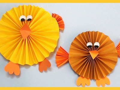 DIY Paper Bird | Paper Sparrow | Easy Crafts