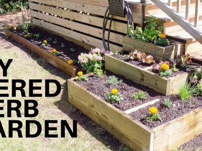 DIY Tiered Herb Garden