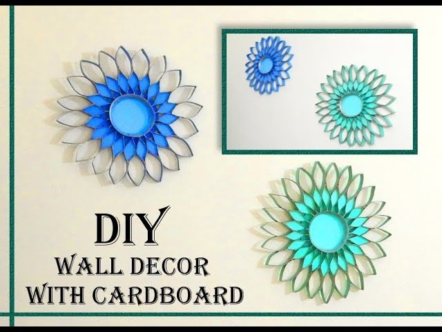 DIY Wall Decor with only cardboard | less than $1