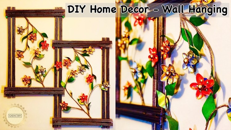 DIY Wall Hanging Crafts | Craft ideas for home decor | wall hanging craft idea | Unique wall hanging