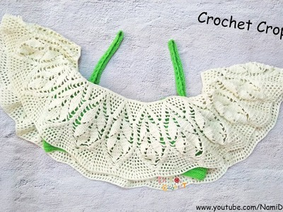 Easy Crochet for Summer: Crochet Crop Top #11