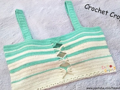Easy Crochet for Summer: Crochet Crop Top #12