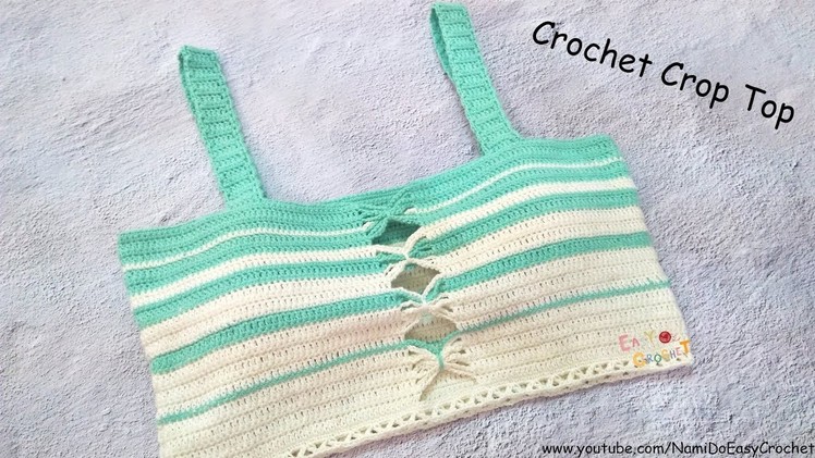 Easy Crochet for Summer: Crochet Crop Top #12