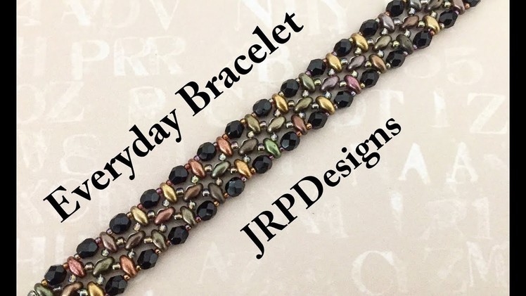 Everyday Bracelet--JRPDesigns Beading Tutorial